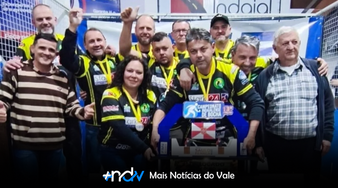 Campeonato Indaialense de Bocha conhece os campeões das Séries Ouro e Prata