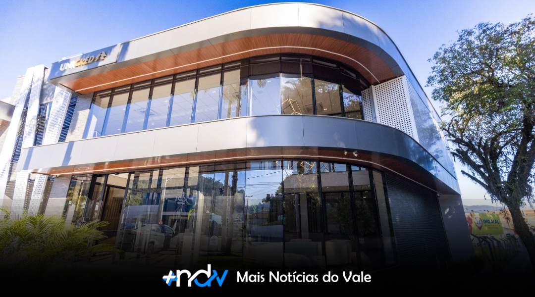 Nova agência da Unicred Vale amplia estrutura e reforça presença em Indaial