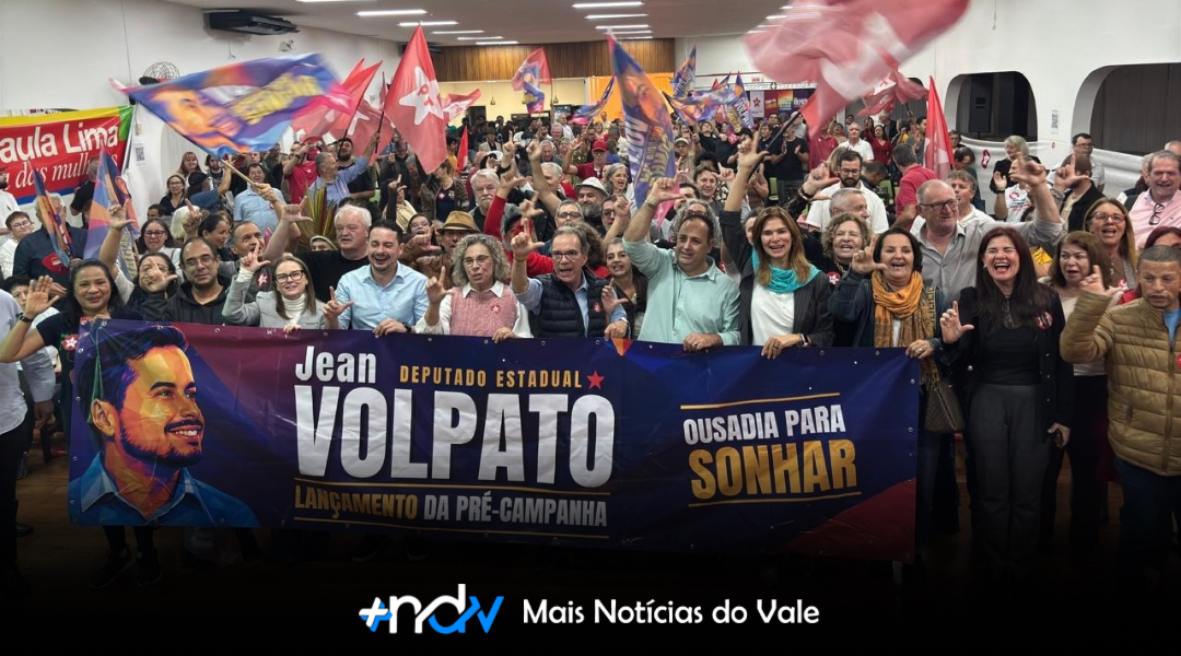 Jean Volpato inicia campanha para deputado estadual no Vale do Itajaí