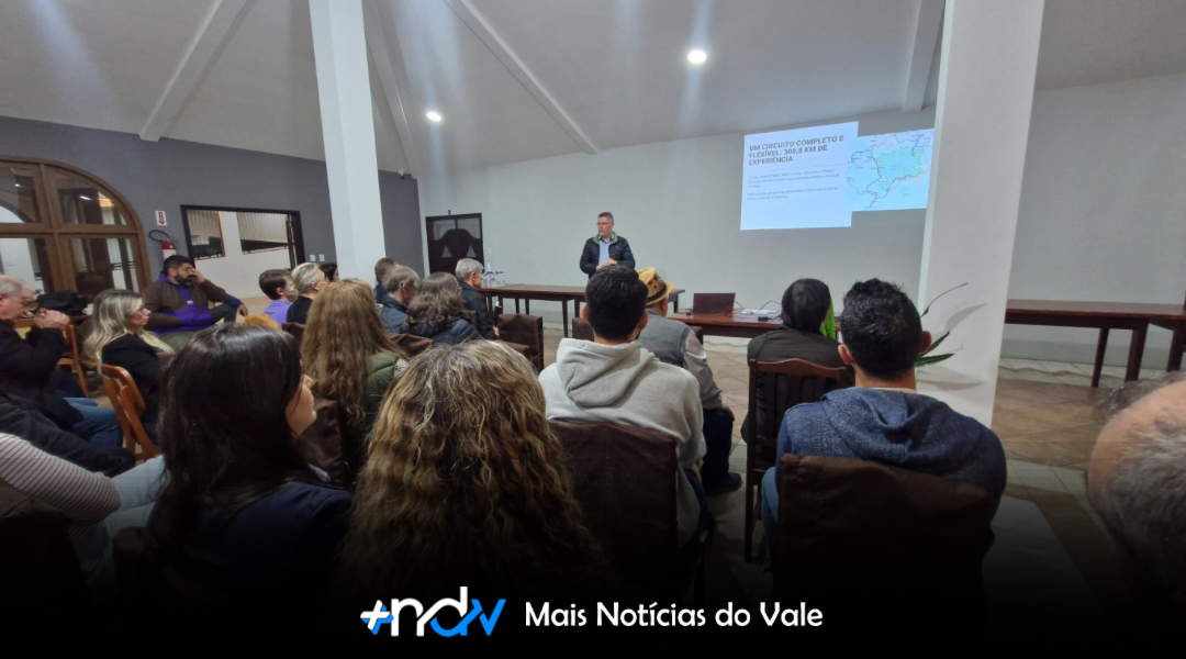 Novo circuito de cicloturismo é apresentado à comunidade em Indaial