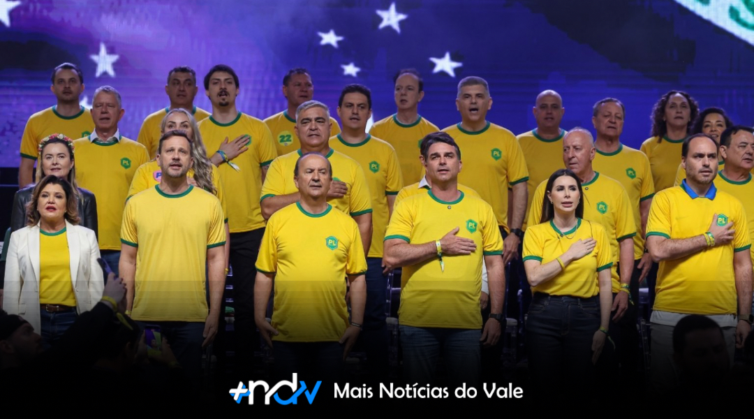 Convenção do PL reunirá lideranças e contará com a presença de Flávio Bolsonaro