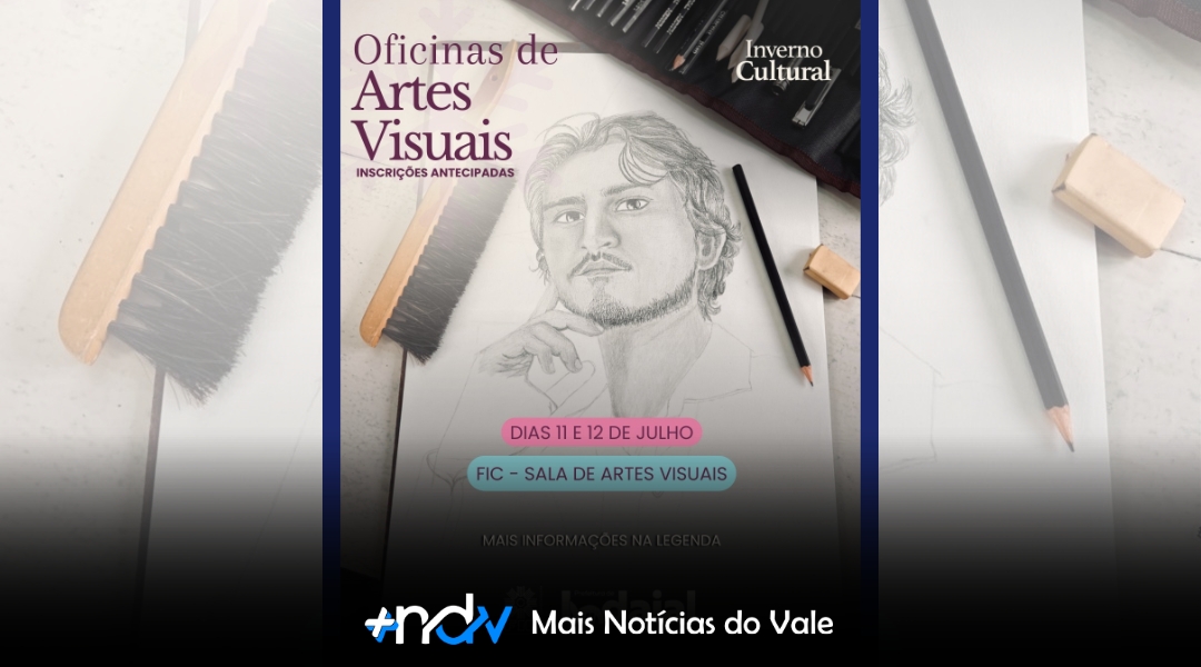 FIC abre inscrições para oficinas gratuitas de Artes Visuais durante o Inverno Cultural