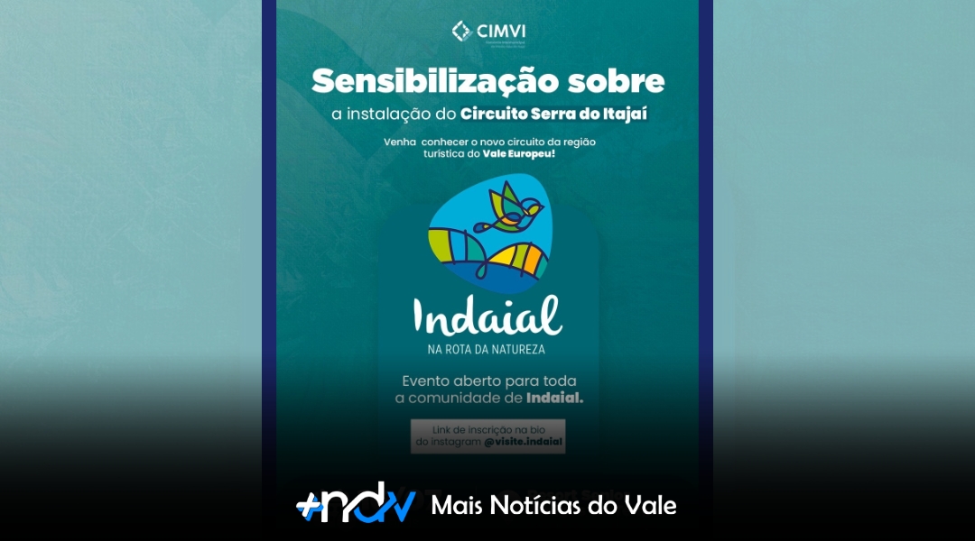 Indaial recebe apresentação do Circuito da Serra do Itajaí, nova rota de cicloturismo