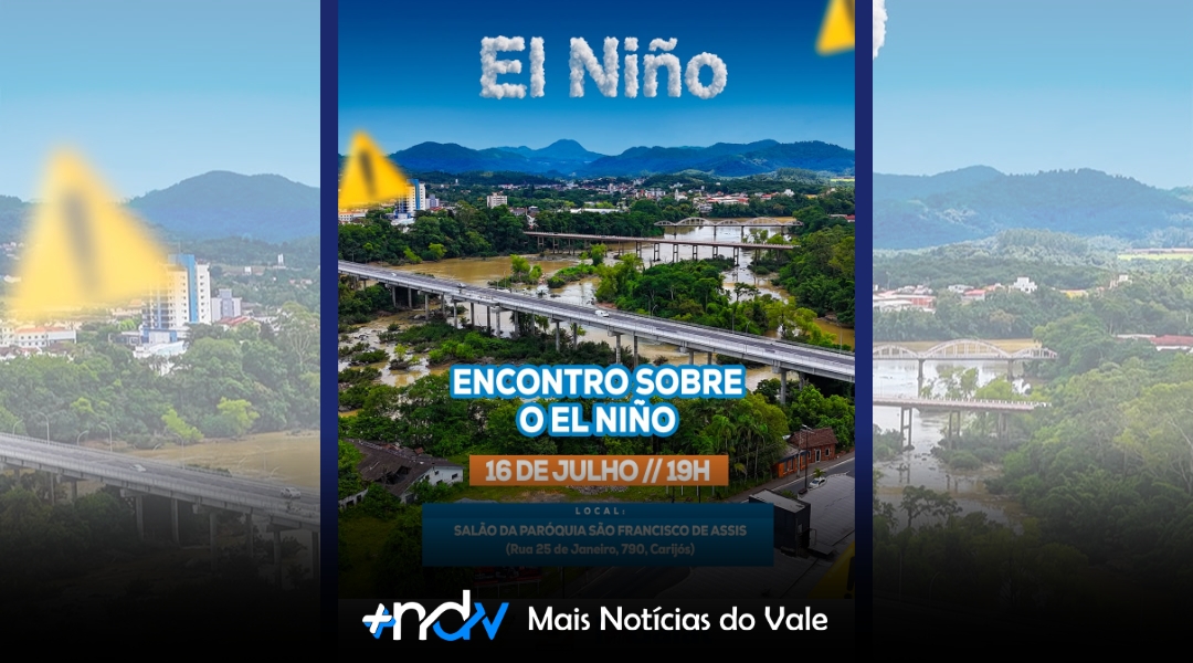 Defesa Civil de Indaial promove encontro no bairro Carijós sobre os impactos do El Niño