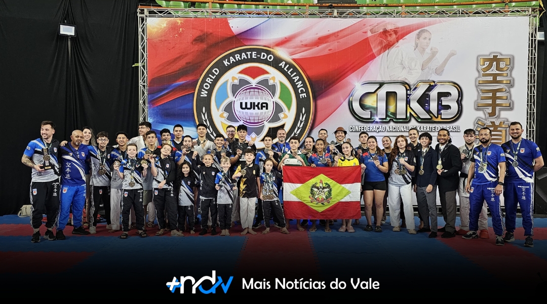 Associação Matsu e do Programa Semente/FME de Indaial conquistam destaque nacional na Copa do Brasil de Karatê