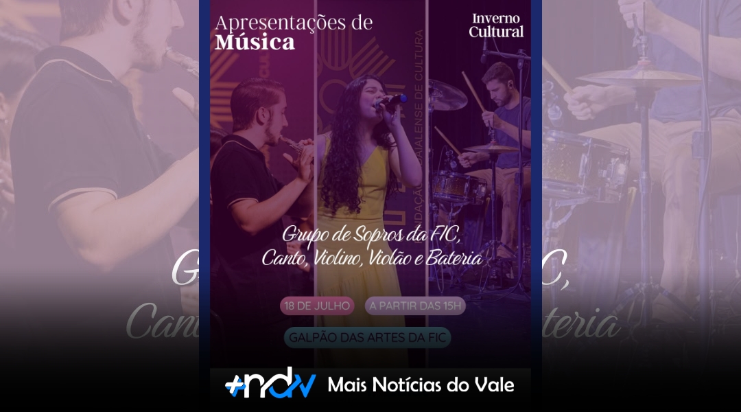 Inverno Cultural da FIC terá tarde de apresentações musicais neste sábado