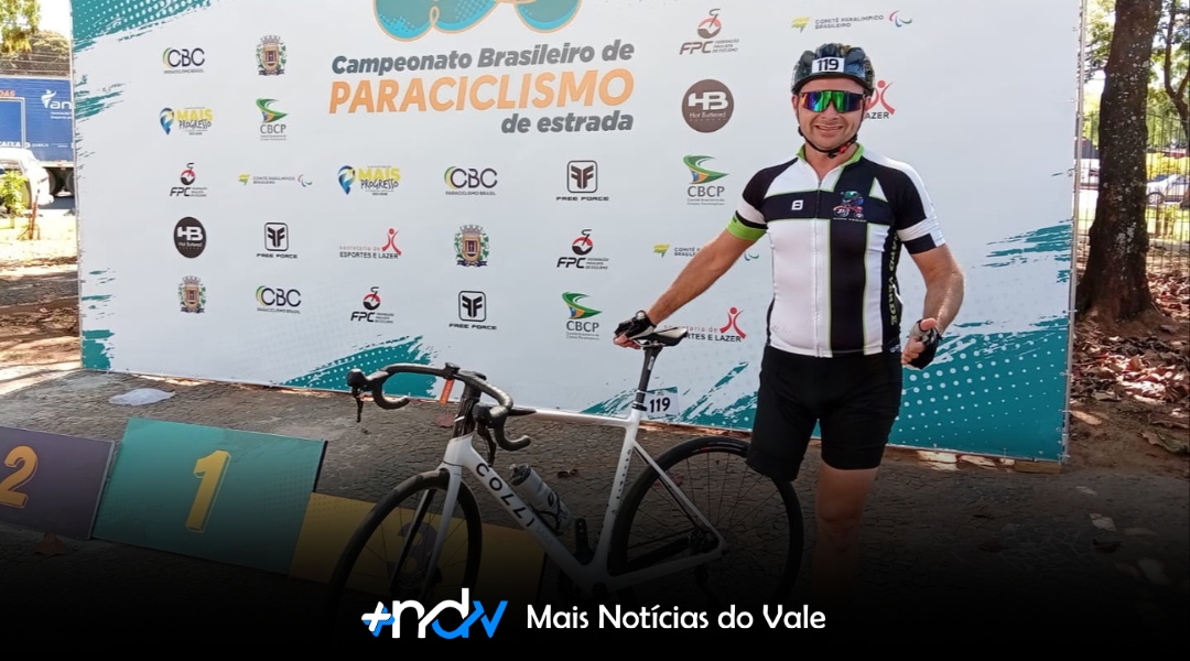 Marcos Reimer coloca Indaial entre os melhores do Brasil no Paraciclismo